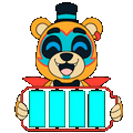 Glamrock Freddy Turner Pin