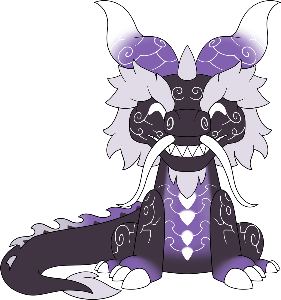 Heavenly Onyx Cloud Serpent Plush (9in)