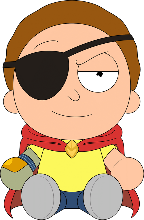 Evil Morty Plush (9in)