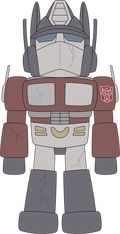 Optimus Prime Plush (9in)