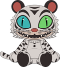 White Tiger Plush (9in)