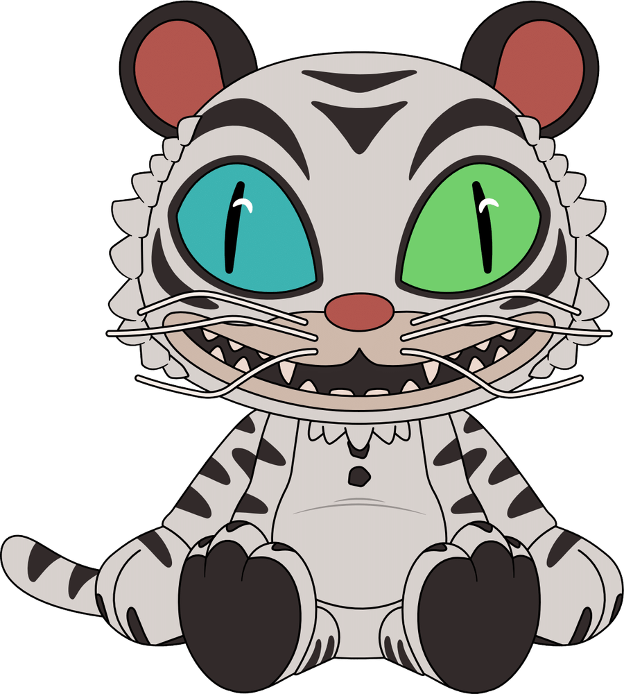 White Tiger Plush (9in)